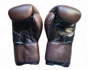 <b>Elite</b> Premium Leather Waterproof Boxing Gloves Adjustable Hook Loop Closure Custom Logo Branded Packaging for Unisex Martial - Product Image 5