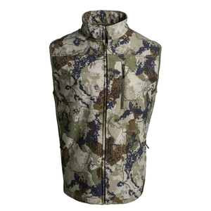 Gilet de chasse unisexe en toile pour l'hiver avec camouflage marron coupe-vent imperméable respirant plusieurs poches - Product Image 1