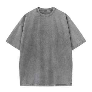 Wholesale Men Washed <b>Tshirt</b> Stonewashed <b>Tshirt</b> Blank 250gsm Oversized Loose Fit 240gsm Vintage Cotton <b>Tshirt</b> - Product Image 6