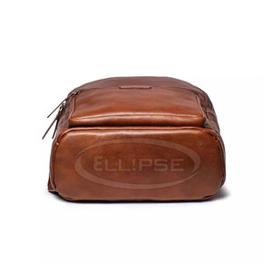 Sac à dos en cuir véritable avec fermeture éclair, imperméable, capacité 20-35L - Services OEM et étiquetage privé, fabriqué au Pakistan - Product Image 5