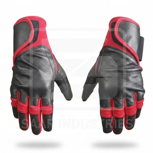 Gants de baseball professionnels en cuir synthétique PVC/PU de haute qualité, personnalisés, résistants, antidérapants et respirants pour l'entraînement au baseball. - Product Image 4