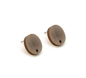 Boucles d'oreilles en bois naturel faites à la main, bijoux artisanaux légers, accessoires de mode pour femmes, collection en gros pour usage quotidien - Product Image 6