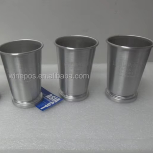 Vasos de Aluminio y Acero Inoxidable, Ecológicos, Desechables, Accesorios para Bar, Certificación CE/UE - Product Image 1
