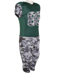 Encuentra un icono similar: Uniforme de fútbol americano con logotipo personalizado al por mayor, estilo único, uniforme deportivo de fútbol americano - Product Image 1