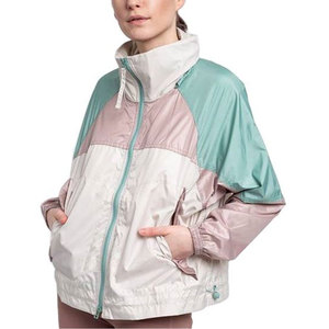 เสื้อแจ็คเก็ตกันลมผู้หญิงสไตล์ฮิต ระบายอากาศได้ดี สีม่วง - Product Image 1