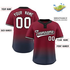 Manufacture Wholesale Custom Uniform 100% <b>Polyester</b> Heat-Transfer Printed Quick Dry Unisex Short Sleeve T <b>Shirts</b> Baseball Jersey - Product Image 6