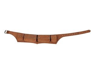 Sac banane élégant et professionnel en cuir véritable de qualité supérieure, avec fermeture éclair, durable, ajusté et imperméable - Product Image 2