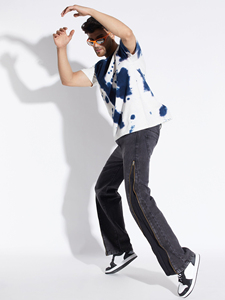High Quality Hip Hop Baggy Wide Leg Cargo Pant Multi Pocket Mens <b>Jeans</b> - Product Image 3