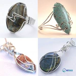 Pinzas Quirúrgicas INTENSE de 6 Pulgadas para Joyería, Cabeza de Acero Inoxidable Pulido, Mango de PVC Cómodo, Doble Hoja - Product Image 2