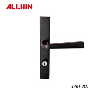 Modern Design Brass Mortise Lever <b>Handle</b> Kit in Brushed Nickel for Hotel Use Factory Price - Product Image 6