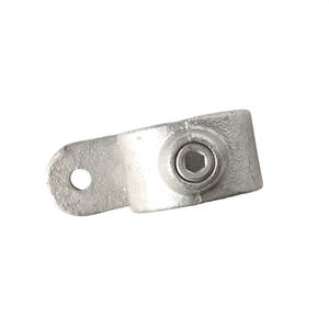 <b>Cast</b> Zinc Plated Female Round Plain Head Pipe Fitting BS EN 10255 Safety Guardrails Fencing <b>Hand</b> Railing Hardware Connector - Product Image 6