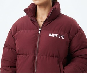 <b>Women</b> Trendy <b>Padded</b> <b>Winter</b> Jacket Regular Fit Quilted <b>Coat</b> Full Zip Stand Collar Fashion Outerwear Custom Print - Product Image 4