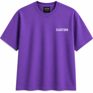 Fabricante de Camisetas de Algodón Personalizadas para Hombre, Camisetas Lisas Premium Suaves al Por Mayor, Impresión en Serigrafía, Proveedor de Fábrica de Ropa OEM ODM - Product Image 1