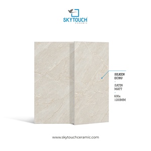 กระเบื้องปูพื้นภายในขนาด 600x1200 มม. กระเบื้องพอร์ซเลนเคลือบเงา 60x120 ซม. กระเบื้องปูพื้นและผนังแบบขัดเงา ขอบเรียบ - Product Image 2