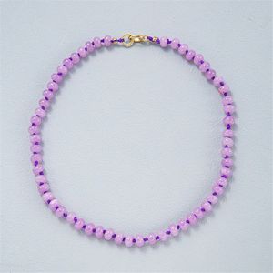 สร้อยคอจี้เรซิ่นทำมือระดับพรีเมียมสำหรับผู้หญิงพร้อมดีไซน์ตกแต่ง เครื่องประดับแฟชั่นน้ำหนักเบา และของขวัญเสริม - Product Image 5