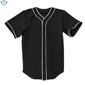 100% Polyester Baseball Jersey Custom Sublimation Design Softball Shirt PayPal Verified Available for Sale in Bulk - Product Image 2