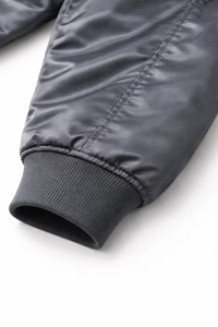 Latest Style Adult Size Satin <b>Jacket</b> Hot Sale Men Satin Winter <b>Jacket</b> <b>Grey</b> Breathable Comfortable Men's Satin <b>Jacket</b> - Product Image 5