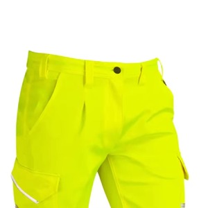 กางเกงทำงานผู้ชายแบบลำลองสะท้อนแสง Hi Vis พร้อมกระเป๋าหลายช่อง กางเกงทำงานแบบหนาพิเศษเพื่อความปลอดภัย - Product Image 5