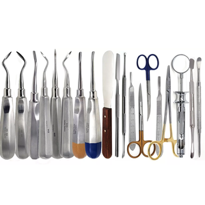 Kit de Instrumentos Quirúrgicos Dentales Alemán Premium de 74 Piezas, Juego de Elevadores y Pinzas para Extracción, Instrumentos Quirúrgicos de Odontología con Certificación CE - Product Image 3