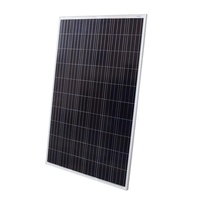 Panneaux solaires en verre laminé 30V, panneaux solaires portables à cadre en aluminium 250W, panneau solaire en verre transparent poly 250W ZW-250W-30VP
