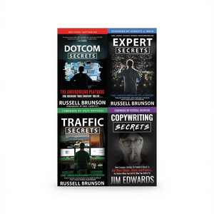Russell Brunson Combo (4 <b>Books</b> Set) <b>Paperback</b> Custom Softcover <b>Book</b> Printing - Product Image 2