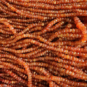 Cuentas facetadas de piedra del sol natural de calidad AAA+, piedras preciosas de piedra del sol de 6 mm a 10 mm, piedras preciosas sueltas, disponibles a precio de mayorista. - Product Image 1