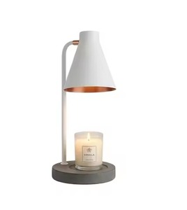 Dimmable Candle Wax Lamp Warmer with 2 Bulbs Adjustable Height Candle Warmer Lamp with <b>Timer</b> Candle warmer lamp - Product Image 4