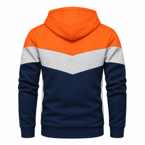 Custom Men's 380GSM <b>Brushed</b> Fleece Hoodie <b>Brushed</b> Cotton Blend Logo Print Private Label Wholesale Streetwear Manufacturer - Product Image 4