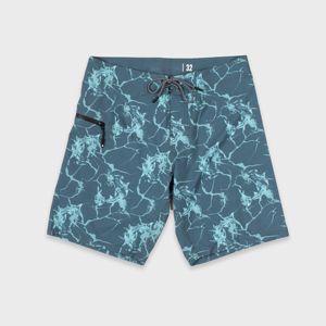 Custom <b>Men's</b> Vintage Style Canvas Swim <b>Trunks</b> With Drawstring Closure Quick Dry Waterproof Breathable & Anti UV Features - Product Image 3