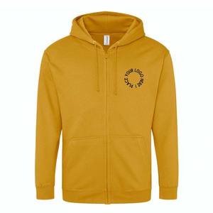 Sudadera con Capucha Oversize Premium de Cuello Cruzado, 80% Algodón 20% Poliéster, Tejido Grueso, Hombros Caídos, Estilo Urbano - Product Image 1