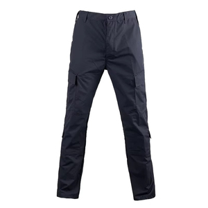 Conjunto de Camisa y Pantalones de Uniforme de Seguridad Unisex Azul Marino, Transpirable, de Poliéster, con Múltiples Bolsillos para Adultos - Product Image 6