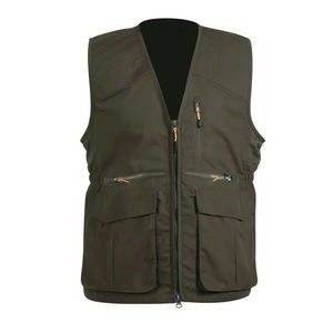Gilet de sécurité multi-poches en maille respirante réfléchissante en polyester, vêtements fluorescents pour chantier, unisexe - Product Image 6