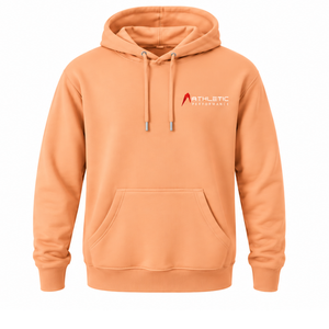 Men's Custom Apricot Pullover <b>Hoodie</b> Fleece Sweatshirt Long Sleeve Regular Fit Drawstring Kangaroo Pocket Casual Streetwear - Product Image 1