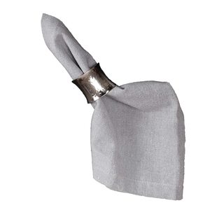Anneaux de serviette en argent pour événements, designs personnalisables, forme creuse, anneaux de serviette en métal, qualité alimentaire - Product Image 1