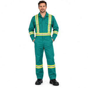 Overol de Poliéster al por Mayor de Fábrica, Ropa de Seguridad con Logotipo Personalizado OEM, Uniforme de Trabajo para Hombre, Overol de Trabajo - Product Image 3