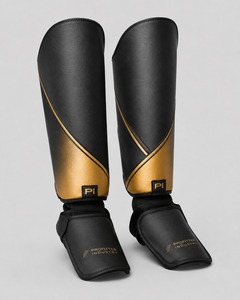 Espinilleras Personalizadas para Fútbol, Protección de Piernas de Cuero PU, Protección Integral, Diseño Ligero, Elasticidad Ajustable - Product Image 6