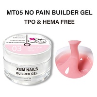 XGM NAILS 2026 Gel de construction dur de haute qualité sans douleur, sans TPO ni HEMA, pour extension d'ongles, OEM 1kg 5kg 10kg