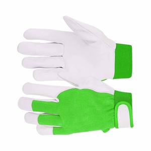 Guantes de Trabajo de Cuero de Cabra de Alta Calidad, Protección de Manos para Seguridad Industrial, Durabilidad, Actividades al Aire Libre - Product Image 3