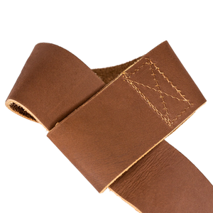 Correas de Cuero de Vaca Resistentes Personalizadas Unisex para Entrenamiento Físico, Gimnasio, Levantamiento de Pesas, Soporte para Muñecas, Ajustables y Seguras - Product Image 5