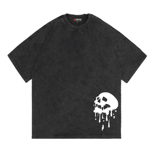 เสื้อยืดทรงโอเวอร์ไซส์แบบครอป ผ้าคอตตอนหนา ทรงดรอปไหล่ สำหรับผู้ชาย ยี่ห้อ Meeroos ขายส่ง - Product Image 1