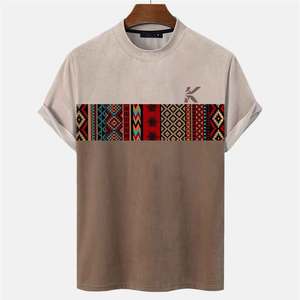 Camisetas de Verano para Hombre, 100% Algodón, Transpirables, de Secado Rápido, Casuales, para Exteriores, de Alta Calidad - Product Image 1