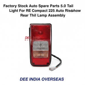 Repuestos de Fábrica para Automóviles, Luz Trasera 5.0 para RE Compact 225, Conjunto de Lámpara Trasera para Auto Rickshaw - Product Image 2