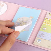 Set de 12 Notas Adhesivas Pokémon de 6 Pasos, Personajes Lindos Kawaii, Material Escolar para Niños, Modelo Coreano Pikaed, Venta al Por Mayor