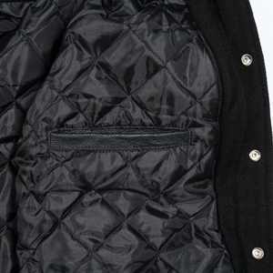 New Fashion High Quality Coated Geometric Reversible Waterproof Hooded Varsity Jacket Eco-Friendly Windproof Streetwear <b>Men</b> - Product Image 4