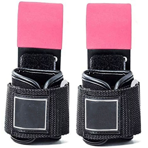 Muñequeras Ajustables Harry Johnson Production, Nylon con Elasticidad Moderada para Cierre, Negro y Rosa, para Gimnasio, Levantamiento de Pesas, Unisex - Product Image 6