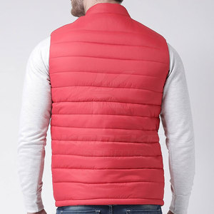 Gilet bomber d'hiver moderne et décontracté, respirant, avec fermeture éclair intégrale et poches pratiques - Product Image 5