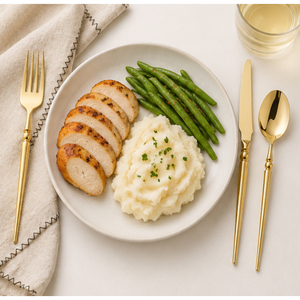 Luxury <b>Gold</b> <b>Cutlery</b> Set Stainless Steel Mirror Polished Flatware Set Dishwasher Safe Golden Silverware for Wedding & Hotel Use - Product Image 2