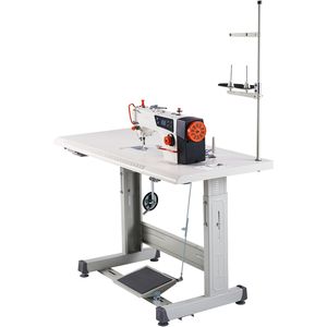 Macchina da Cucire Industriale per Uso Domestico, Motore Servo 550W, 5000 giri/min, Alta Velocità, Punto Annodato Resistente con Tavolo e Supporto - Product Image 5