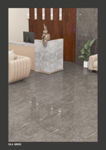 Modern 600x600 Glazed Porcelain Floor Tiles Lexona Nautic French Model 9mm Thick Anti-Slip for Interior Living Room <b>Kitchen</b> Wall - Product Image 5