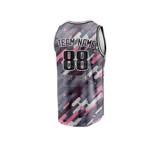 Maillot de basket-ball pour hommes, respirant, léger, sans manches, en polyester, anti-humidité, vêtements de sport athlétiques pour utilisation en équipe - Product Image 6